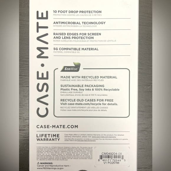 Case-Mate iPhone 14 Pro Case with MagSafe - Iridescent - Picture 2 of 2